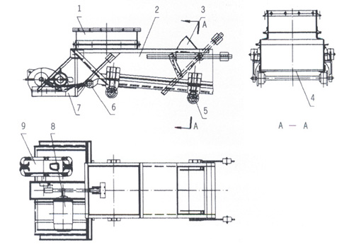 K型往復(fù)式給煤機(jī)